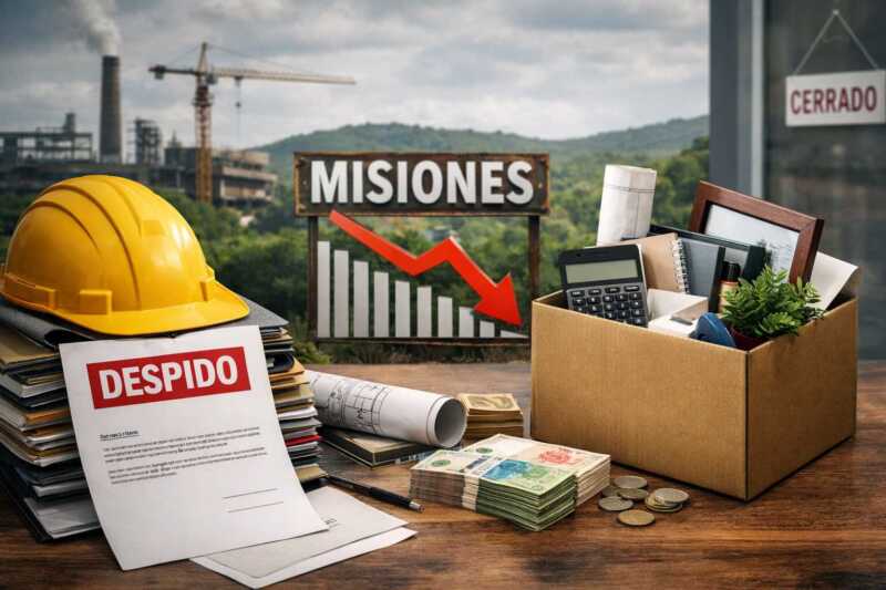 Retroceso del empleo en Misiones: los rubros más afectados desde 2023 empleo misiones