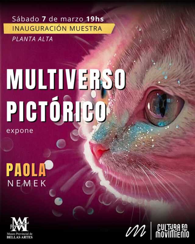 Agenda cultural del 8M en Posadas: arte, música y encuentros 4 20260305 multiverso pictorico 1 - 3