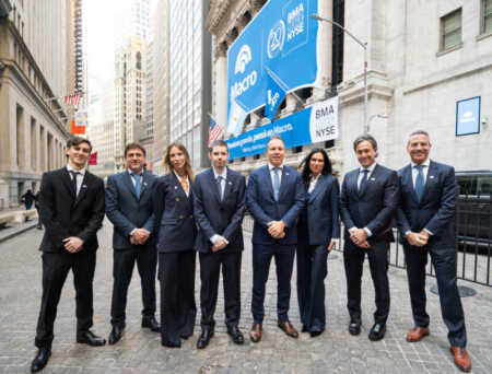 Banco Macro celebró 20 años en la bolsa de Nueva York: solidez internacional y compromiso con el futuro de Argentina Banco Macro
