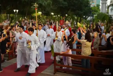 Multitudinaria celebración en la Catedral marcó el inicio de la Semana Santa Catedral