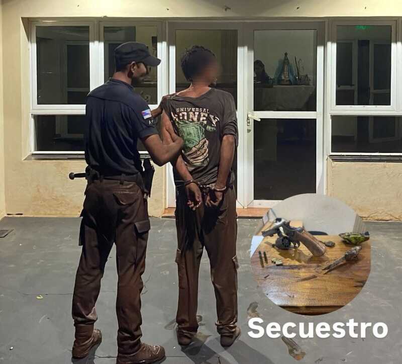 Oberá: un joven fue detenido tras disparar y herir a un vecino Oberá