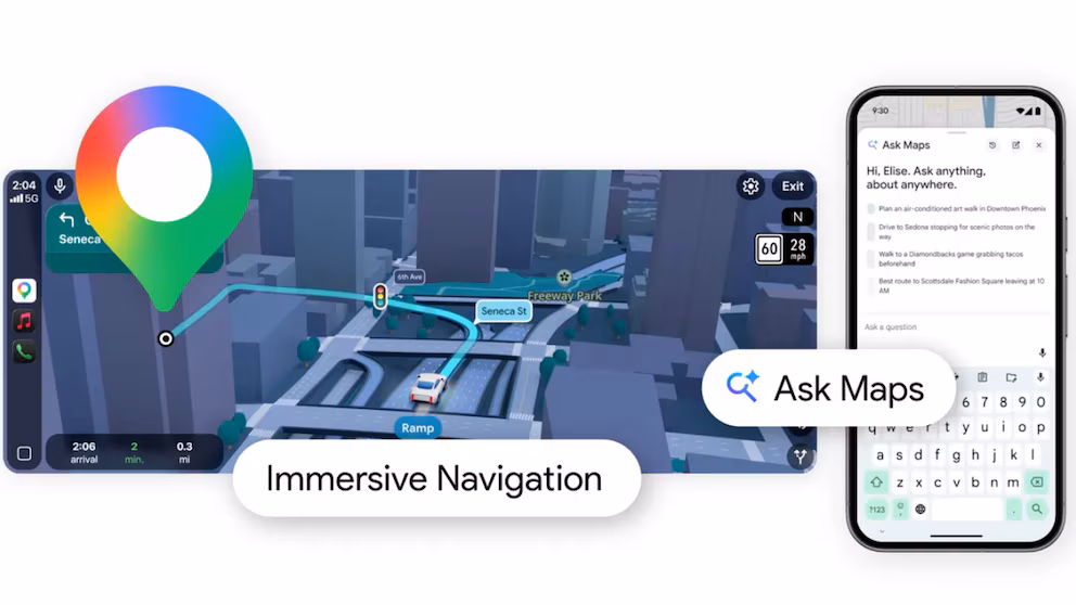 Adiós a perderse: Google Maps ahora muestra rutas en 3D 2 Google Maps estrena mapas 3D para guiar mejor a conductores