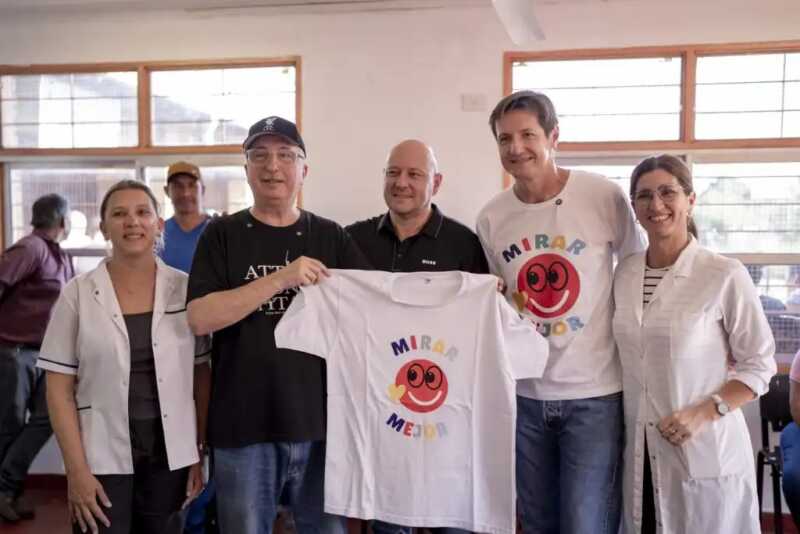 Passalacqua acompañó el operativo Mirar Mejor en Panambí y reforzó la presencia territorial Passalacqua acompañó el programa Mirar Mejor