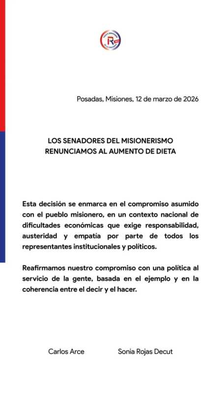 Senadores de la Renovación rechazaron el aumento en la dieta por arriba de los 11 millones 2 WhatsApp Image 2026 03 12 at 20.33.29 - 1