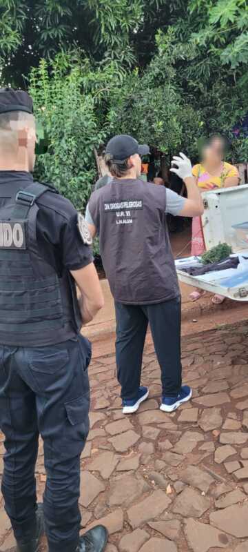 Alem : Era buscado por un robo y al allanar su casa le encontraron droga y fue detenido alem