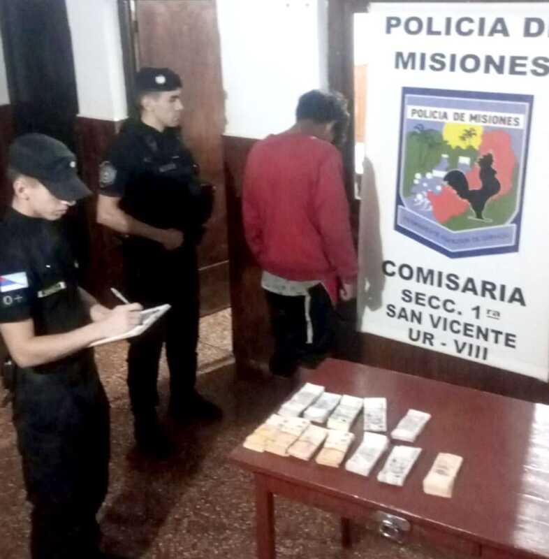 Detuvieron a un adolescente tras robar $4 millones de un local comercial adolescente