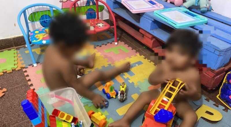 Apóstoles: resguardaron a dos niños hallados solos en una vivienda abandonada 3 apostoles ninos 2 - 2