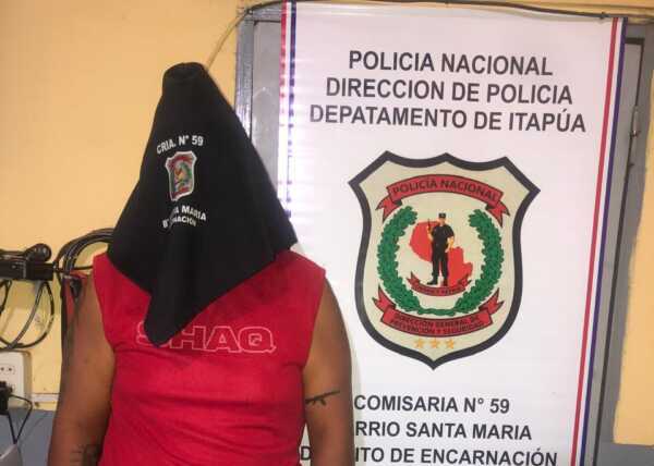 El sospechoso fue detenido por agentes policiales tras la denuncia presentada por la adolescente ante la Comisaría 59ª del barrio Santa María en Encarnación.