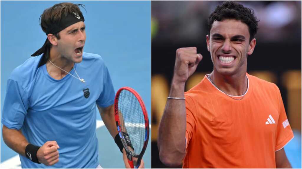 Cerúndolo y Etcheverry van por los cuartos en Miami y sostienen la ilusión argentina Francisco Cerúndolo y Tomás Etcheverry disputan los octavos de final del Masters 1000 de Miami con la ilusión de seguir avanzando.