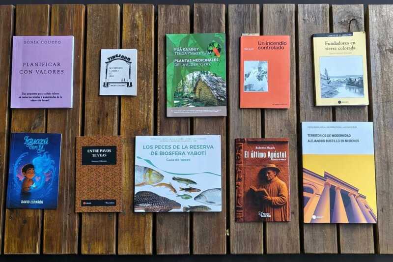 Misiones presenta hoy en Posadas sus 10 títulos para la Feria Internacional del Libro 20260421 libros fidl - 1