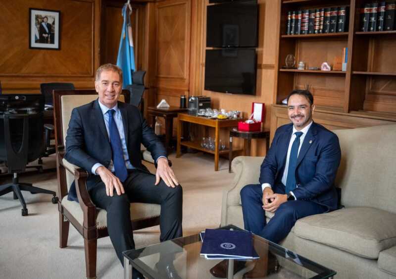 Valdés gestionó inversiones con Nación para obras en Corrientes 2 Valdés se reunió con Nación para impulsar obras en Corrientes