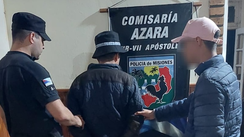 Detuvieron a sospechoso por acoso y robo en Azara Detuvieron