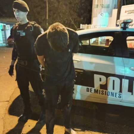 Eldorado: detienen a joven por dos robos a mano armada Eldorado