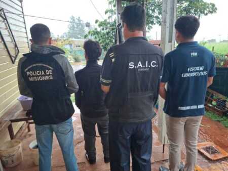 Allanamiento en Itaembé Guazú: detuvieron a un joven por presunta distribución de MASI detenido en Itaembé Guazú por MASI