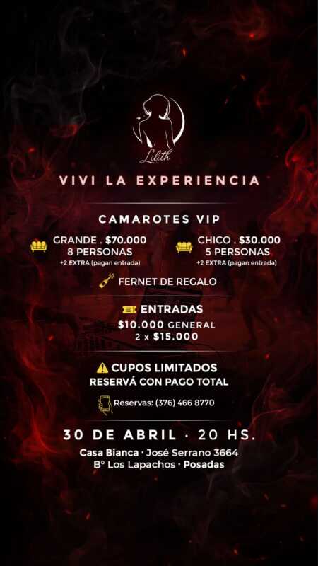 Lilith: una propuesta nocturna exclusiva para mujeres con música, degustaciones y espíritu libre 1 Lilith