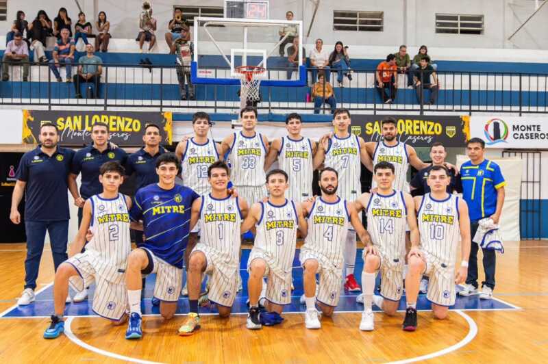 Bartolomé Mitre perdió ante San Lorenzo de Monte Caseros, que quedó como único líder de la Conferencia NEA tras un tercer cuarto determinante.