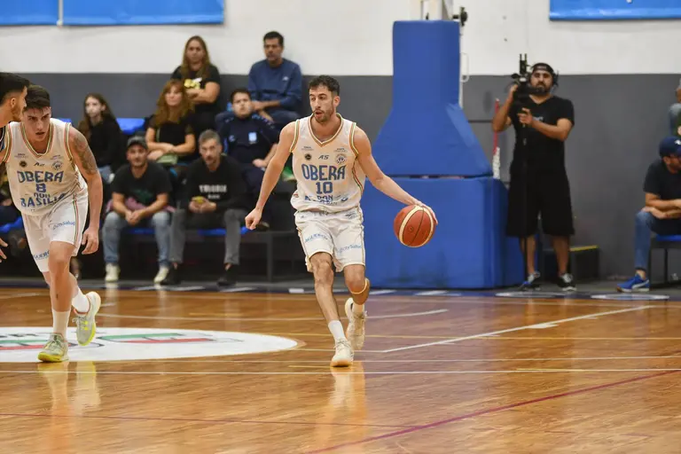 OTC Bruno Sansimoni habló sobre el cruce entre OTC y Boca por los 4tos de final de la Liga Nacional. Y confesó: “Trabajamos para salir campeón”
