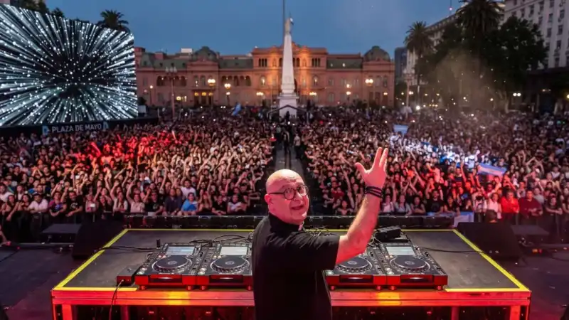 Multitudinario homenaje al Papa Francisco transformó la Plaza de Mayo en una fiesta de fe y música Papa