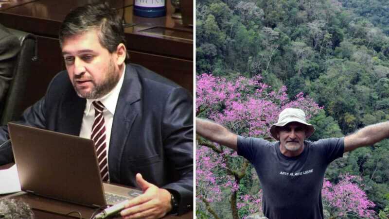 A 30 años del No a Corpus, Bregagnolo cruzó a Mela: “No creo nada que me diga alguien que defiende las represas” Bregagnolo vs Mela represas