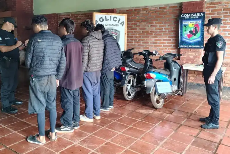 Puerto Libertad: cuatro detenidos y un arma secuestrada tras un operativo cerrojo Puerto