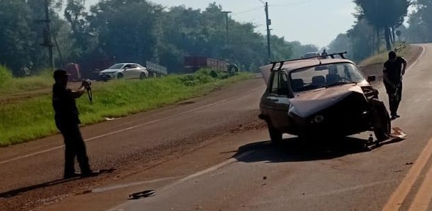 Siniestro vial en la ruta 12 dejó heridos en Eldorado siniestro