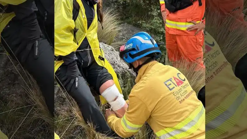 Turista de Posadas cayó en el Champaquí y pasó la noche a la intemperie 3 Turista