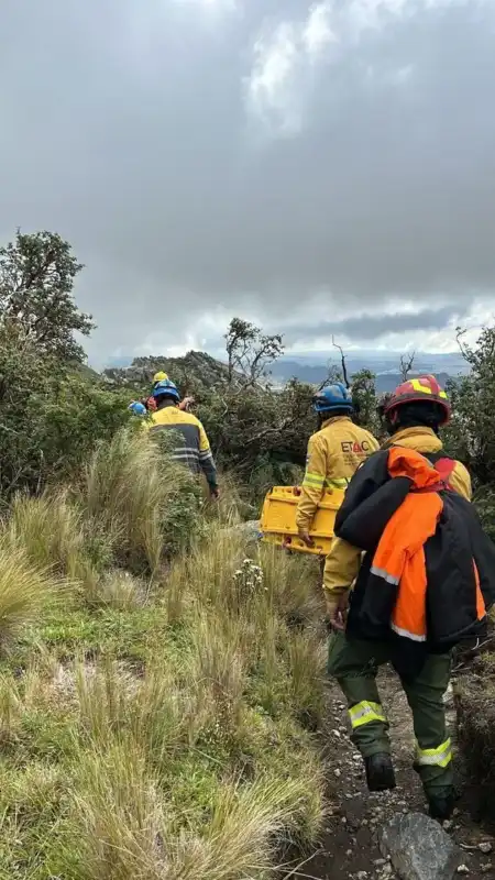 Turista de Posadas cayó en el Champaquí y pasó la noche a la intemperie 2 Turista