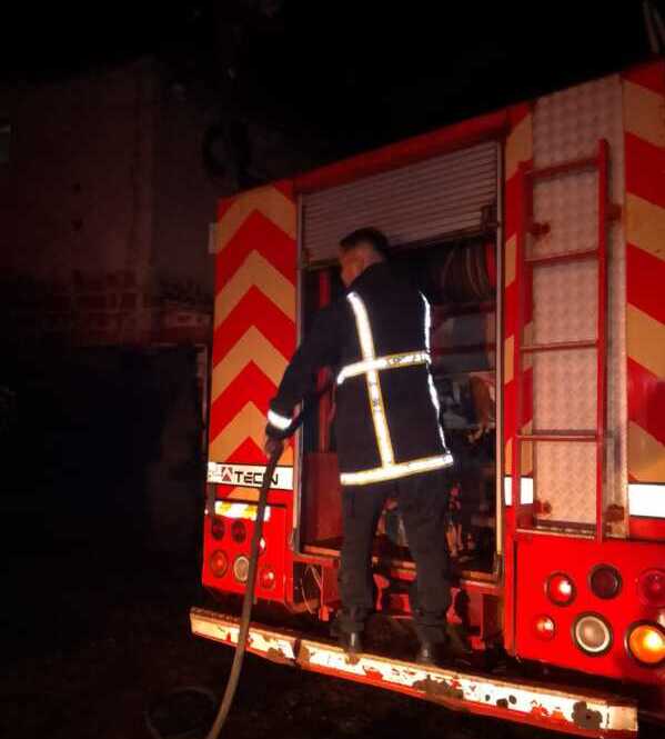 Incendio en una vivienda de barrio Belén dejó daños materiales en Posadas incendio