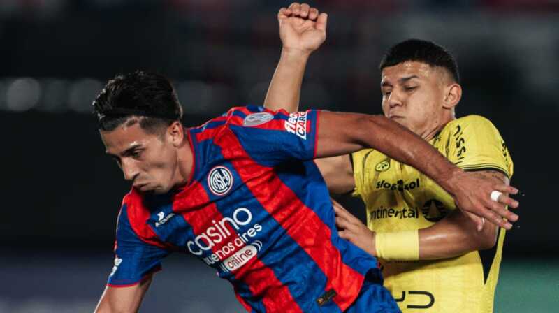 San Lorenzo empató ante Recoleta en Paraguay y dejó una sensación amarga en su debut San Lorenzo Copa Sudamericana
