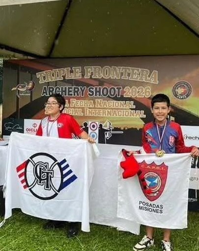 Tiro con Arco: los arqueros misioneros se subieron al podio en el torneo Triple Frontera en Paraguay 2 WhatsApp Image 2026 04 27 at 15.41.51 - 1