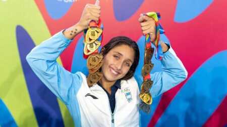 Argentina finalizó tercera en los Juegos Suramericanos de la Juventud Panamá 2026 con 105 medallas y grandes actuaciones en natación y tenis.