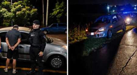 Conducía con más de 2 gramos de alcohol en sangre y fue detenido en Apóstoles alcohol detenido