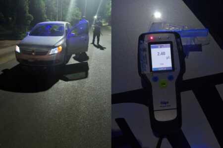 Posadas: manejaba con 2,40 g/l de alcohol, se quedó dormido al volante y bloqueó una avenida alcohol3 - 3