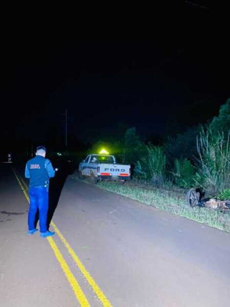 El Soberbio: dos hermanos en grave estado tras chocar en moto contra una camioneta elsoberbio - 3