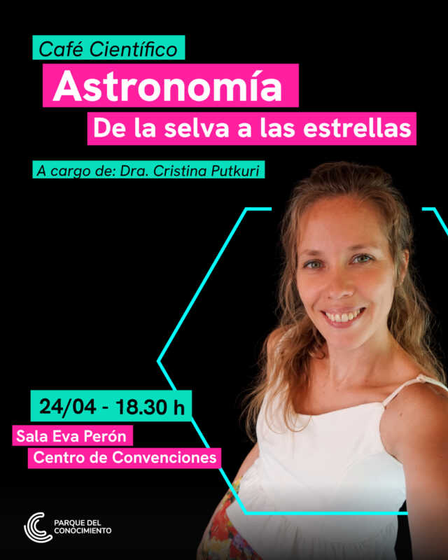 Café científico en Posadas: ciencia, estrellas y observación astronómica