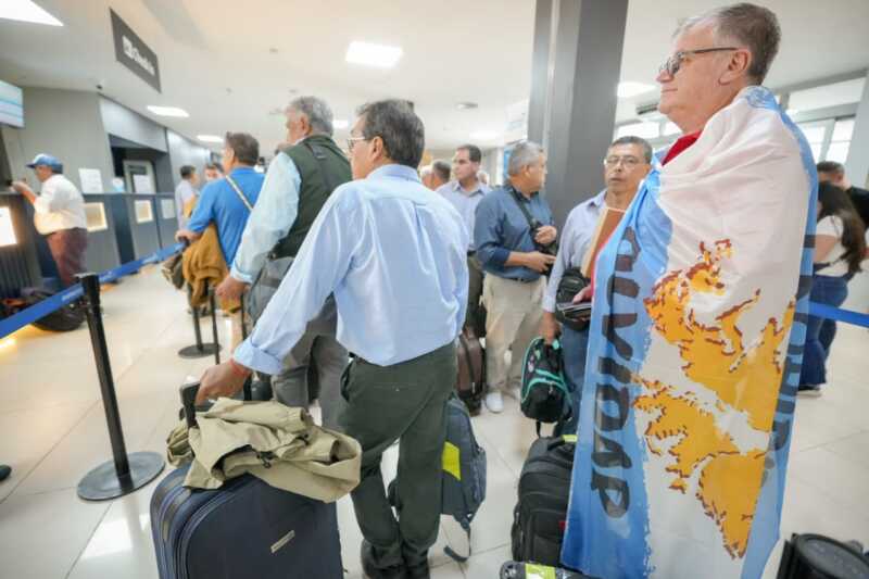 Corrientes envía a excombatientes en su séptimo viaje a Malvinas