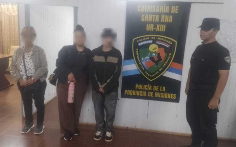 Rescatan a menor dormido en la ruta 103 menor