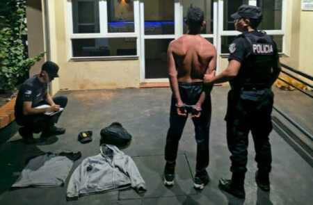 Oberá ladrón detenido