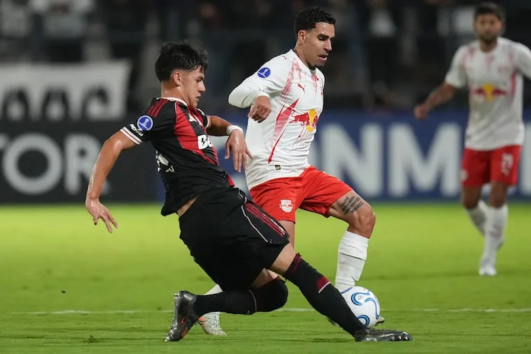 Por una «Quarta» cabeza: River logró un triunfo agónico ante Braganitno en la Sudamericana river