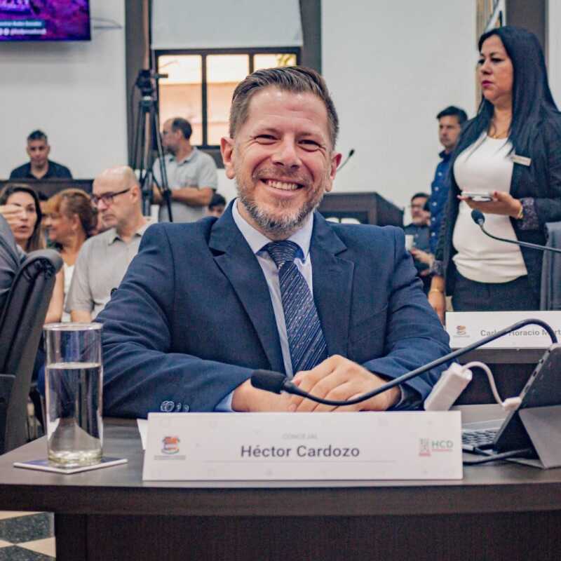 Cardozo plantea una gestión compartida para sostener las obras públicas en Posadas Cardozo