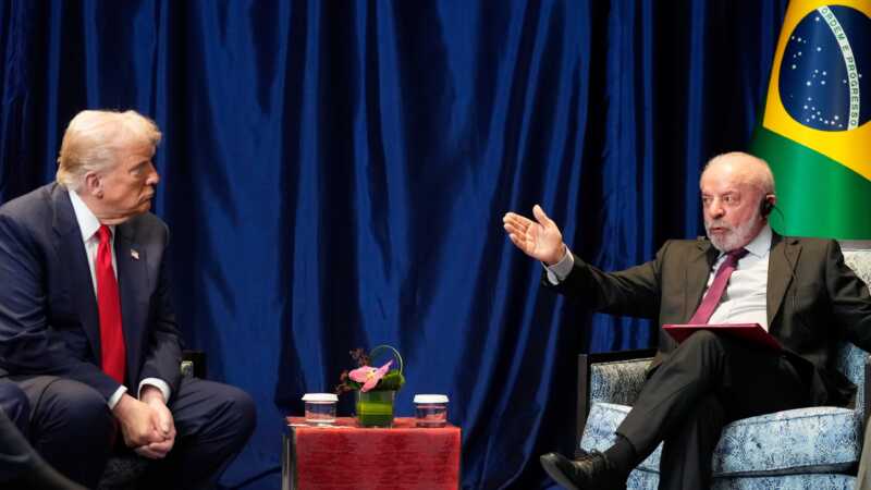 Trump destacó el encuentro con Lula y habló de avances comerciales