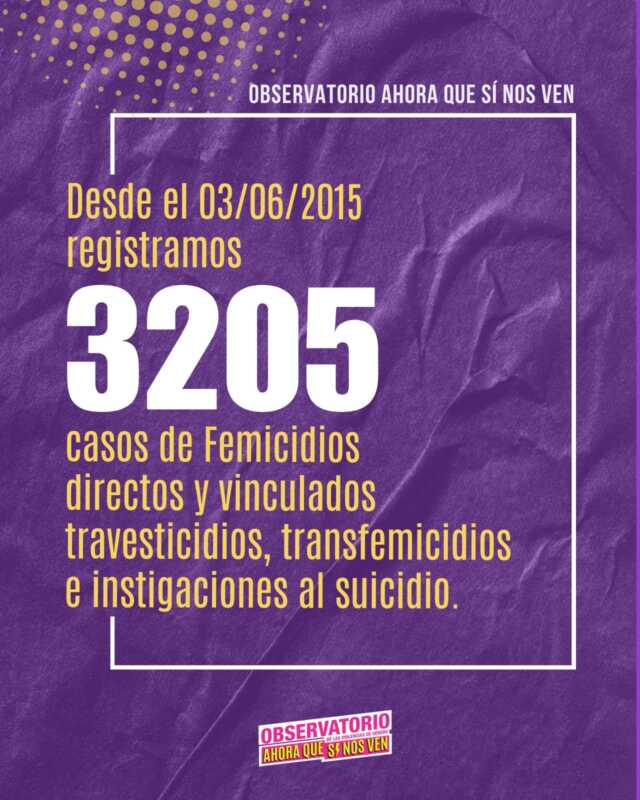 A casi 11 años del primer Ni Una Menos, un informe revela un femicidio cada 31 horas 3 HJg1jbkW8AAvcAn - 2