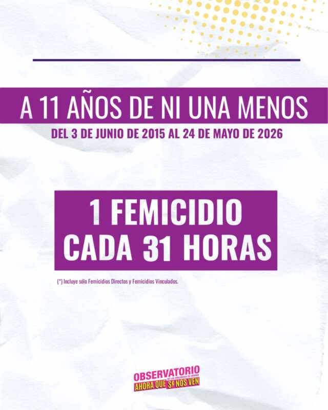 A casi 11 años del primer Ni Una Menos, un informe revela un femicidio cada 31 horas 7 HJg1jfDW0AM50Jz - 6
