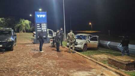 persecución y detención en Andresito