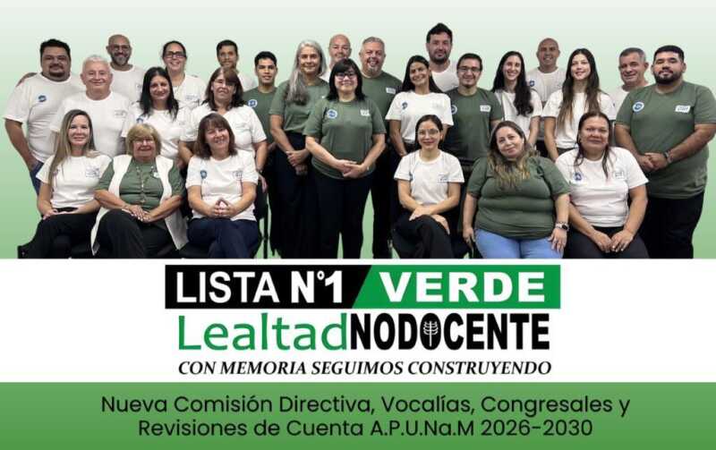 Lia Rojo, titular de APUNaM: “La universidad y el país nunca crecieron sobre gobiernos de derecha” 5 apunam - 4