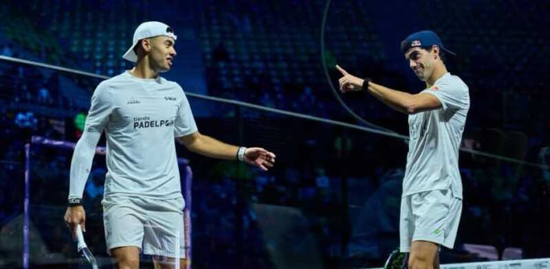 Leo Augsburger y Juan Lebrón avanzaron a cuartos de final del Italy Major de Roma tras vencer a Tolito Aguirre y Alex Arroyo. El misionero sigue firme en el circuito mundial.