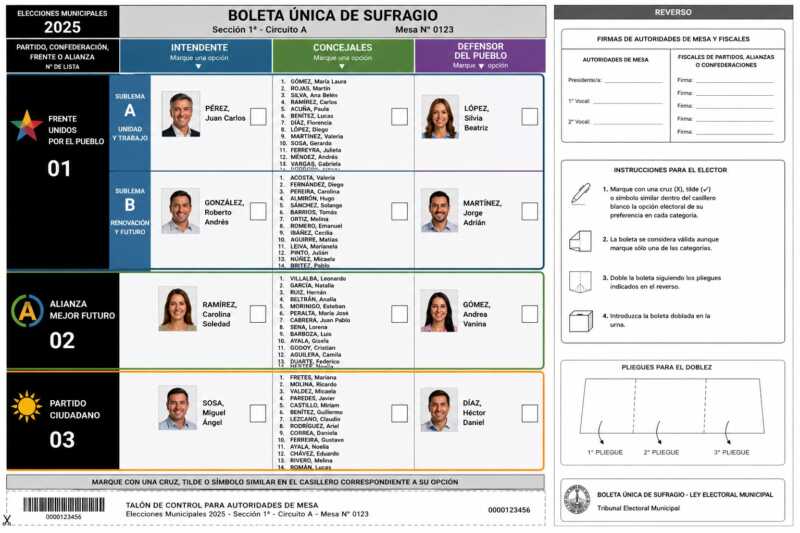 Misiones debate una “boleta única” distinta al modelo que ya funciona en otras provincias 5 boleta unica 2 - 4