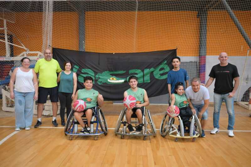 El Club Yacaré impulsa una escuela de básquet adaptado en Posadas club yacare - 1