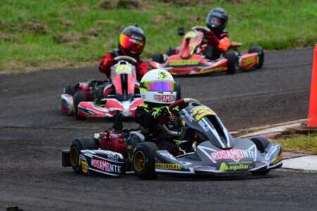 Misionero de Karting: Valentino y Thiago Silveira listos para la cita en Oberá karting