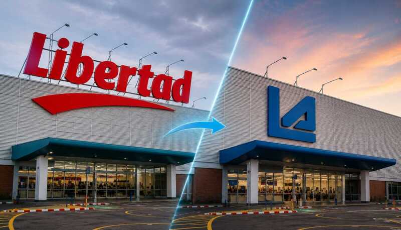 El histórico predio del Hipermercado Libertad en Posadas se prepara para una nueva etapa con el desembarco de La Anónima, en medio de cambios en el consumo.